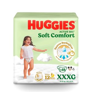 Pañal Active Sec XXXG 48 Und - Huggies