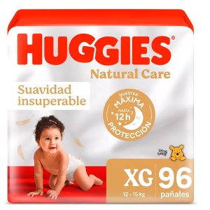 Pañal Natural Care XG 96 Und - Huggies