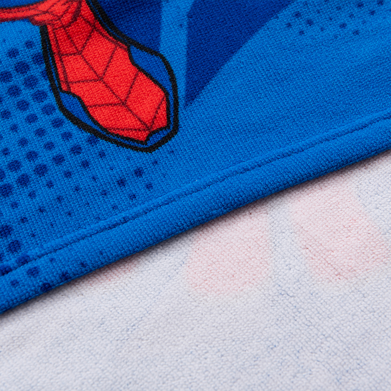 Toalla de Playa con Capucha 60x120cm. / Spiderman Telas - Mashini - Imagen 3
