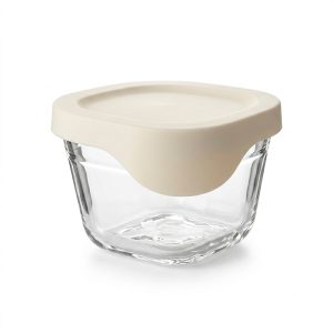 Hermético de Vidrio Cuadrado Glass Try 220 ml - Doral