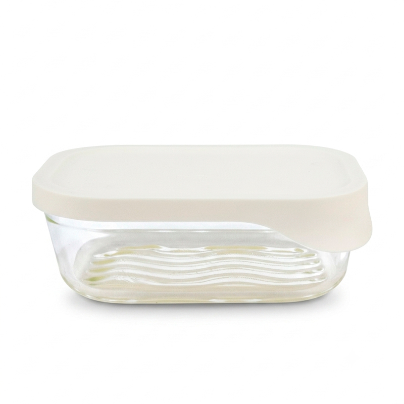 Hermético de Vidrio Rectangular Glass Try 930 ml - Doral - Imagen 2