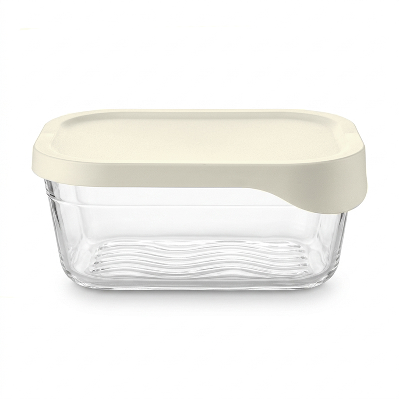 Hermético de Vidrio Rectangular Glass Try 1120 ml - Doral - Imagen 2