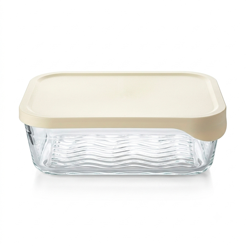 Hermético de Vidrio Rectangular Glass Try 2500 ml - Doral - Imagen 2