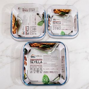 Set 3 Fuentes Sevilla Cuadrada - Doral