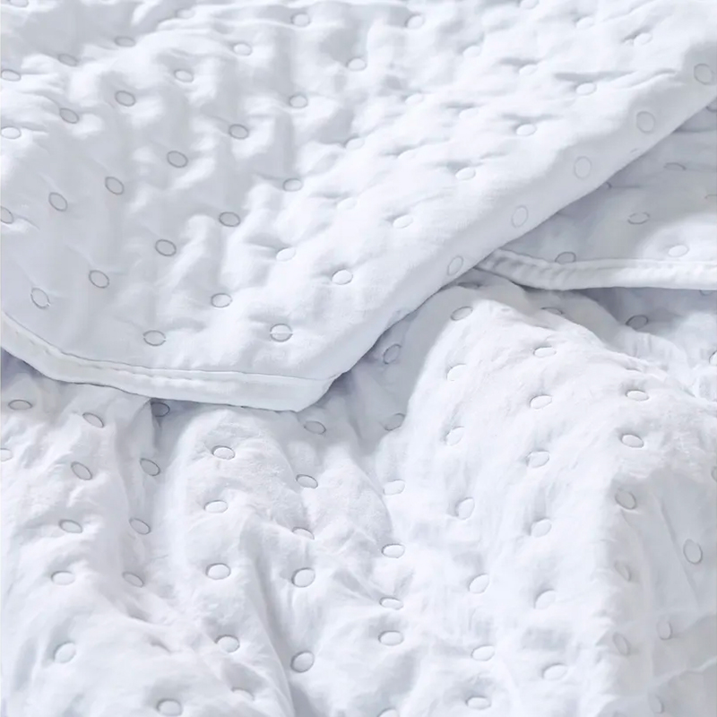 Quilt Dots Heatpress 2 Plazas / Blanco - American Family - Imagen 2