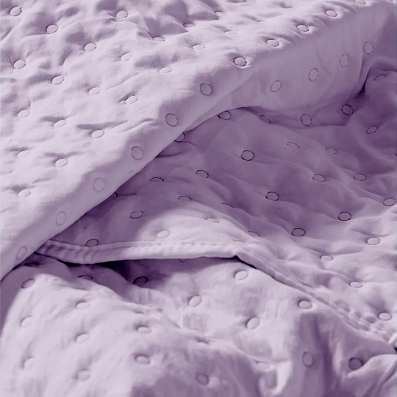 Quilt Dots Heatpress 2 Plazas / Malva - American Family - Imagen 2