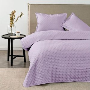 Quilt Dots Heatpress 2 Plazas / Malva - American Family