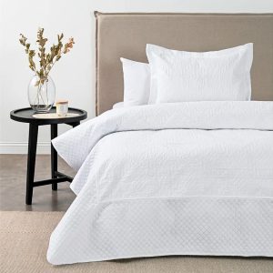 Quilt Patrice 1.5 Plazas / Blanco- American Family