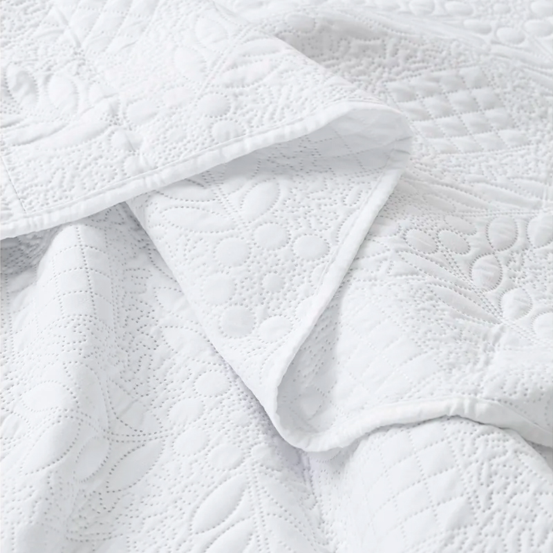 Quilt Patrice 2 Plazas / Blanco- American Family - Imagen 2