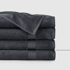 Toalla de Baño 100% Algodón 500 grs. 70x140 cm / Black - Cannon