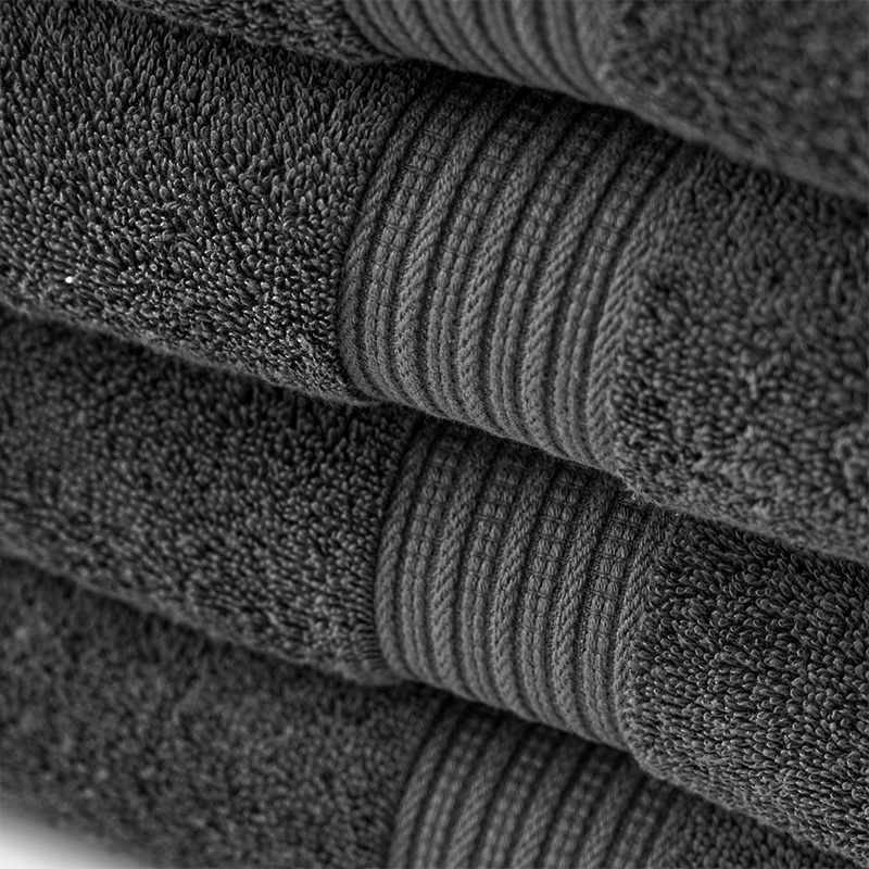 Toalla de Baño 100% Algodón 500 grs. 70x140 cm / Black - Cannon - Imagen 3