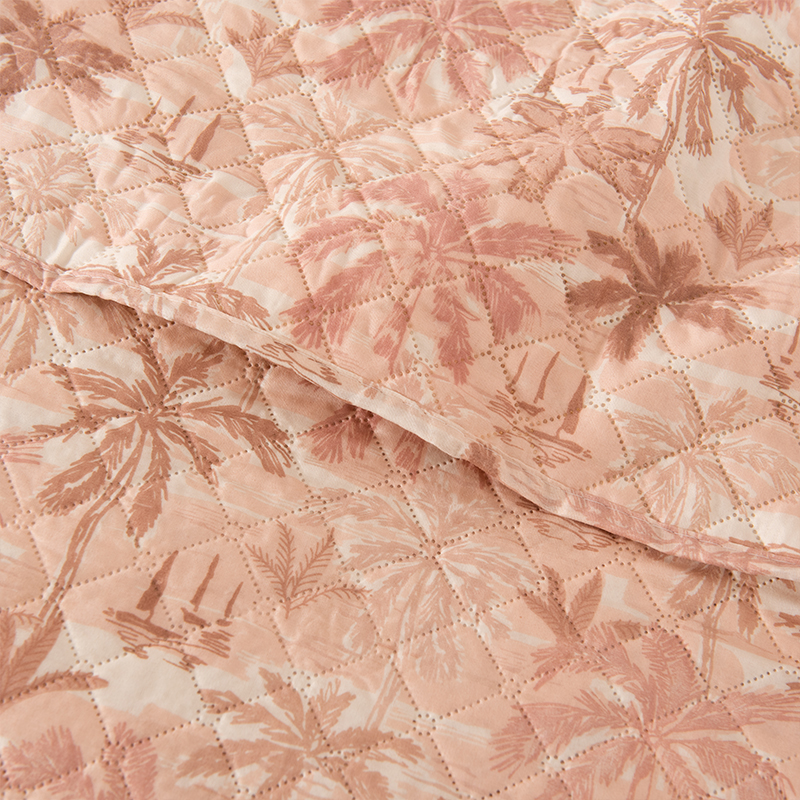 Quilt Cordoba Estampado 1.5 Plazas / Palmera - Mashini - Imagen 2