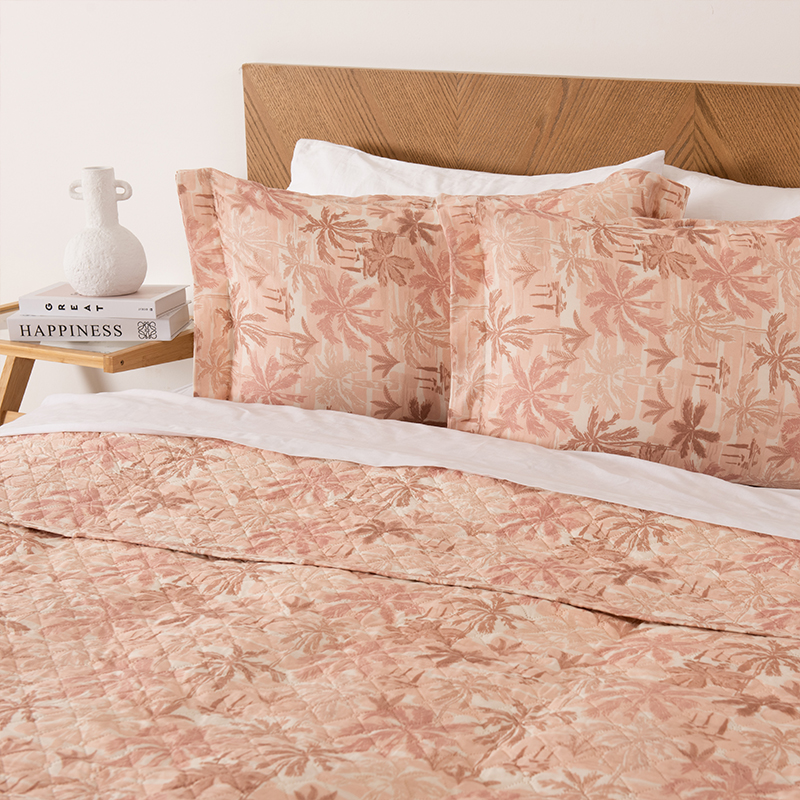 Quilt Cordoba Estampado 2.5 Plazas / Palmera - Mashini - Imagen 3