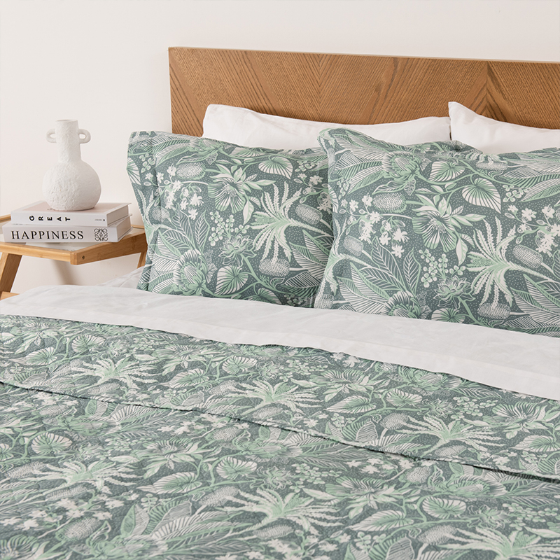 Quilt Cordoba Estampado 2 Plazas / Garden - Mashini - Imagen 3