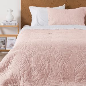 Quilt Portugal 1.5 Plazas / Rosado - Mashini
