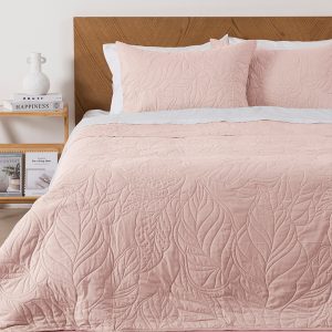 Quilt Portugal 2.5 Plazas / Rosado - Mashini