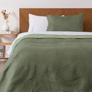 Quilt Mallorca 1.5 Plaza / Verde - Mashini