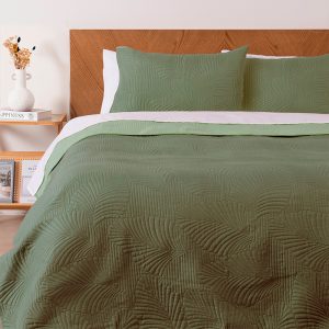 Quilt Mallorca 2 Plazas / Verde - Mashini