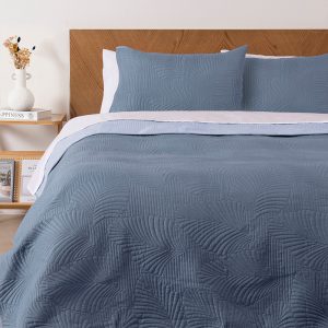 Quilt Mallorca Super King / Azul - Mashini