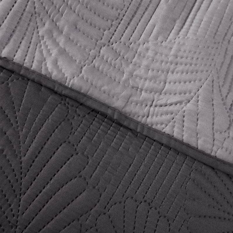Quilt Mallorca 2 Plazas / Gris - Mashini - Imagen 2