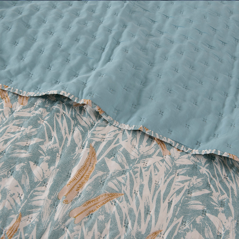 Quilt Estampado Mallorca 1.5 Plaza / Amber - Mashini - Imagen 2