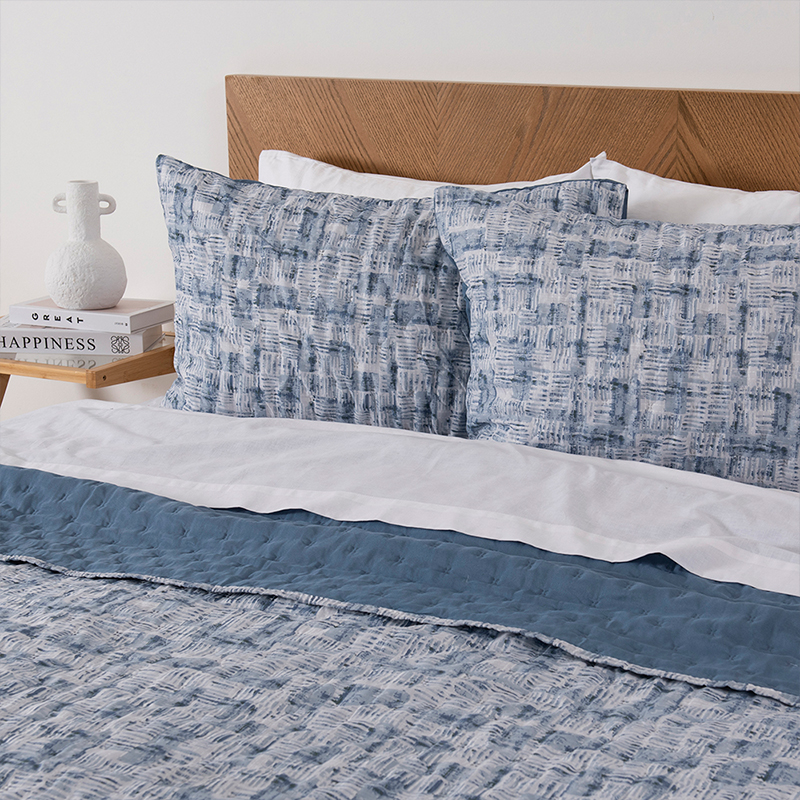 Quilt Estampado Mallorca 2 Plazas / Blau - Mashini - Imagen 3