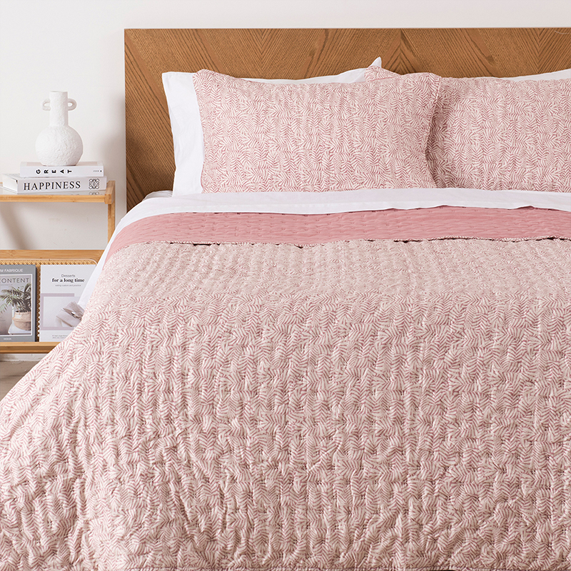Quilt Estampado Mallorca 2 Plazas / Helecho - Mashini - Imagen 2
