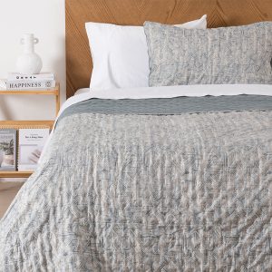 Quilt Estampado Mallorca 1.5 Plaza / Shade - Mashini