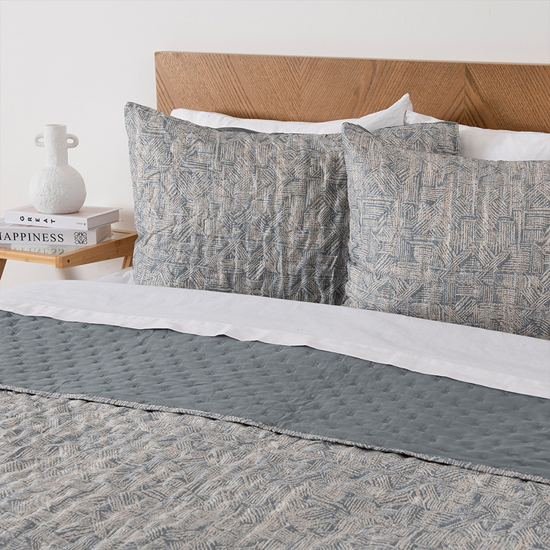 Quilt Estampado Mallorca 2 Plazas / Shade - Mashini - Imagen 3