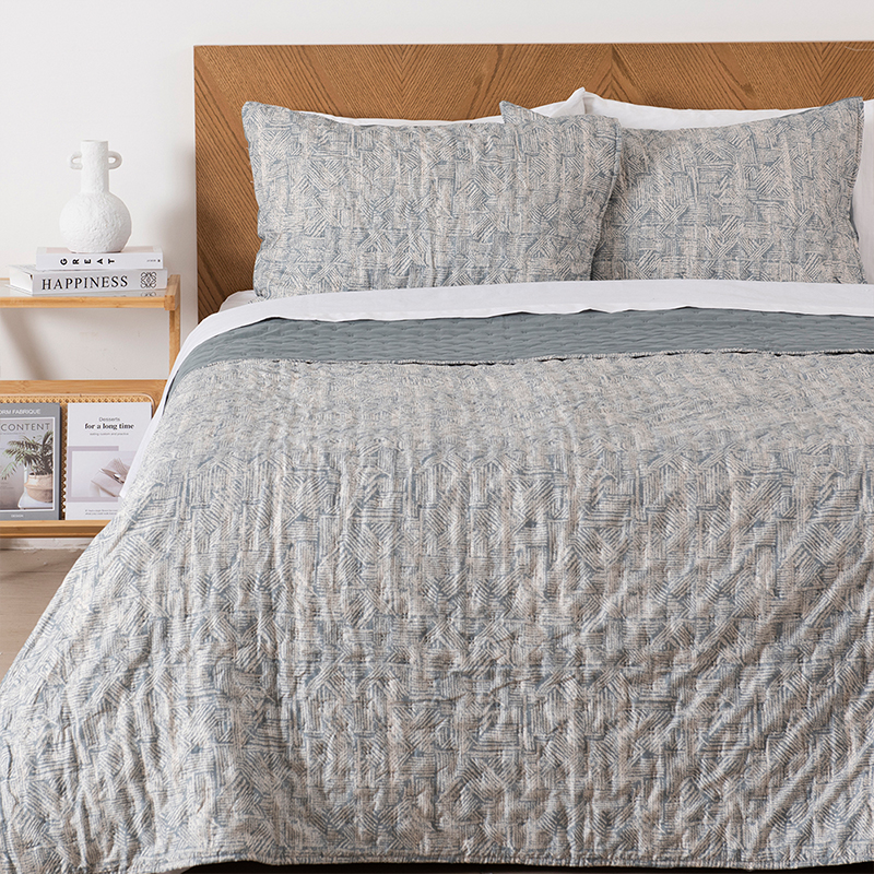 Quilt Estampado Mallorca Super King / Shade - Mashini