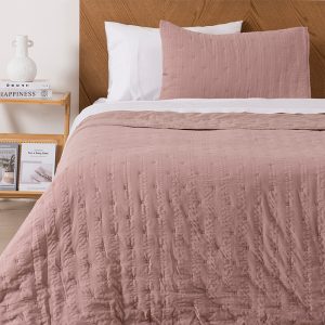Quilt Ultra Sevilla 1.5 Plazas / Terracota - Mashini