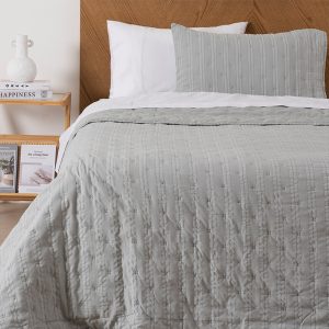 Quilt Ultra Sevilla 1.5 Plazas / Verde - Mashini