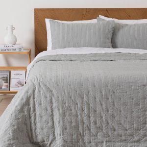 Quilt Ultra Sevilla 2.5 Plazas / Verde - Mashini