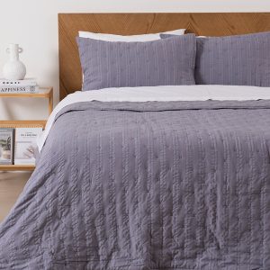 Quilt Ultra Sevilla 2.5 Plazas / Gris - Mashini
