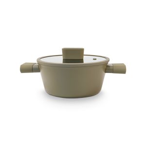 Olla Press Cast Satellite 20 cm / Verde Oliva - Doral