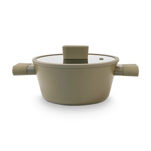 Olla Press Cast Satellite 24 cm / Verde Oliva - Doral