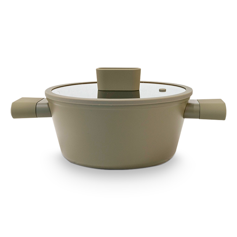 Olla Press Cast Satellite 28 cm / Verde Oliva - Doral