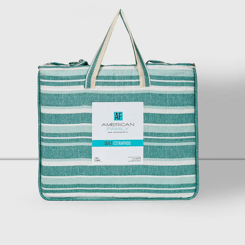 Quilt Estampado 2.5 Plazas / Remi – American Family - Imagen 5