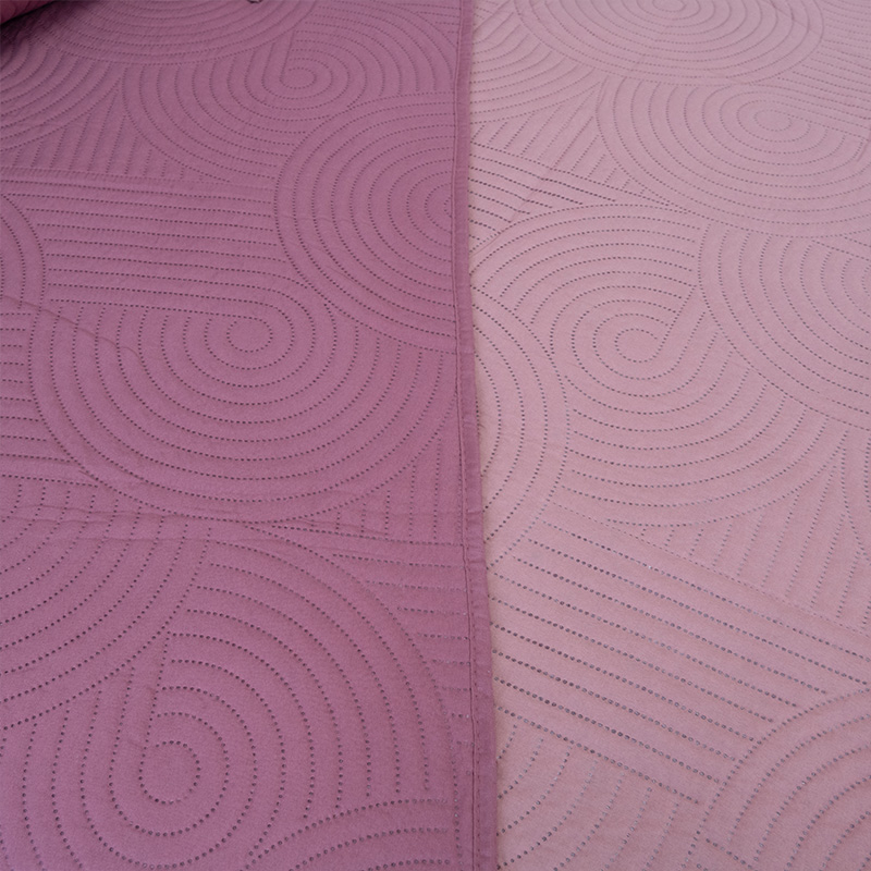 Quilt Hotpress Liso Bicolor 1.5 plazas / Rosa Viejo - Doral - Imagen 3