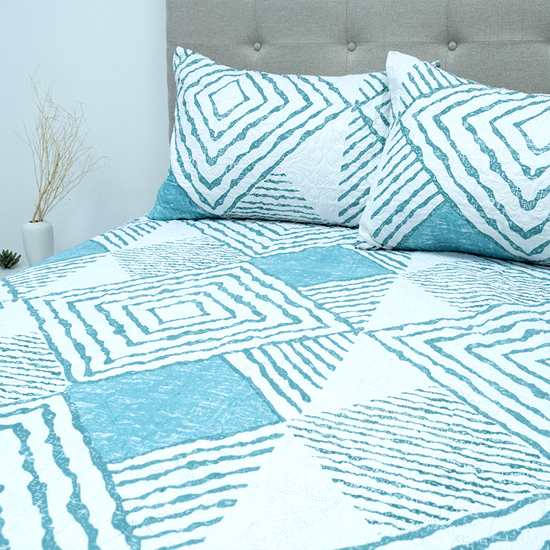 Quilt Hotpress Estampado 2.5 Plazas / Tramado - Doral - Imagen 3