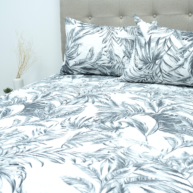 Quilt Hotpress Estampado 2.5 Plazas / Botánico - Doral - Imagen 3