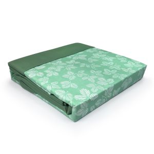 Sábanas Aterciopelada Composé King / Flor Verde - Doral
