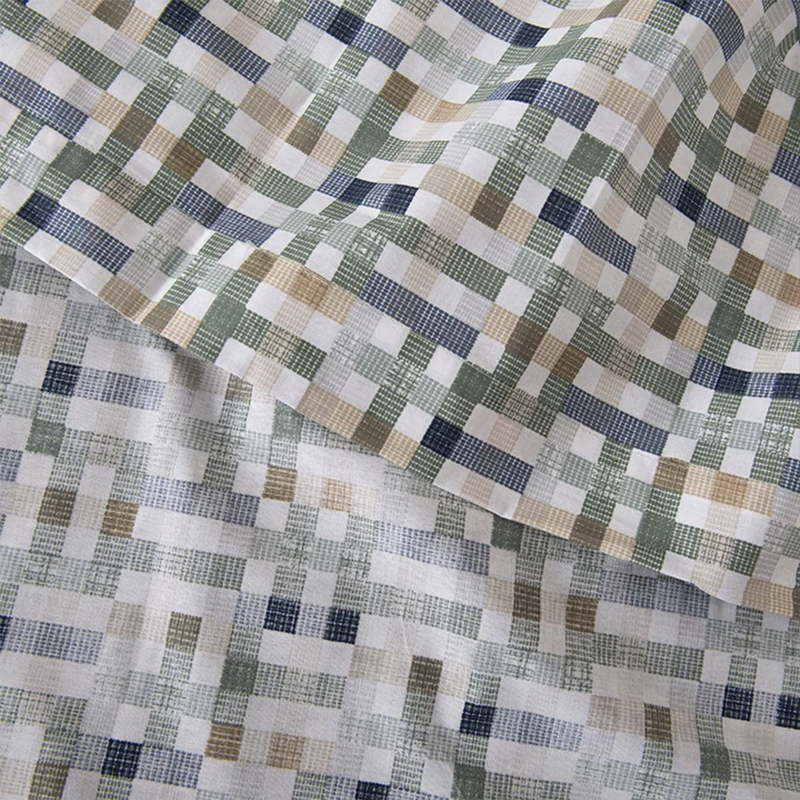 Juego de Sábanas Estampada 144 Hilos 1.5 Plazas / Llaima - Mashini - Imagen 2