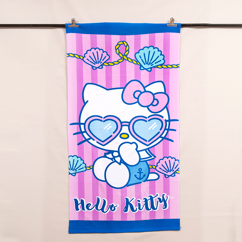 Set Toalla 70x140 cm. + Lentes de Sol / Hello Kitty Mar - Mashini - Imagen 2