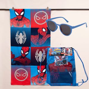 Set Toalla 70x140 cm. + Lentes de Sol / Spiderman Ca - Mashini