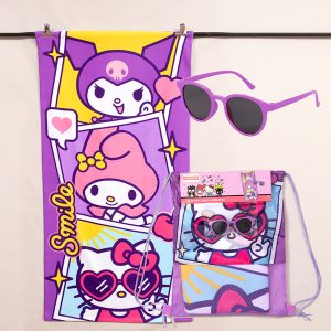 Set Toalla 70x140 cm. + Lentes de Sol / Hello Kitty Smile - Mashini