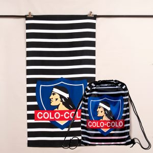Toalla de Playa 70x140 cm + Bolso / Colo-Colo Linea - Mashini