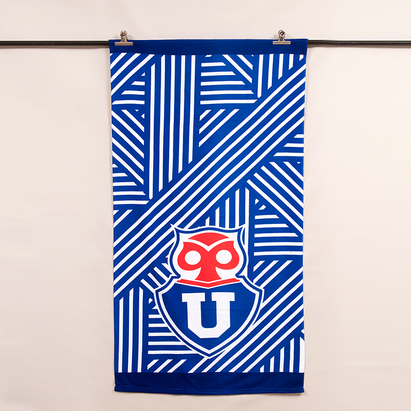 Toalla de Playa 70x140 cm + Bolso / U de Chile Azul - Mashini - Imagen 2