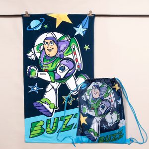 Toalla de Playa 70x140 cm + Bolso / Toy Story Moon - Mashini