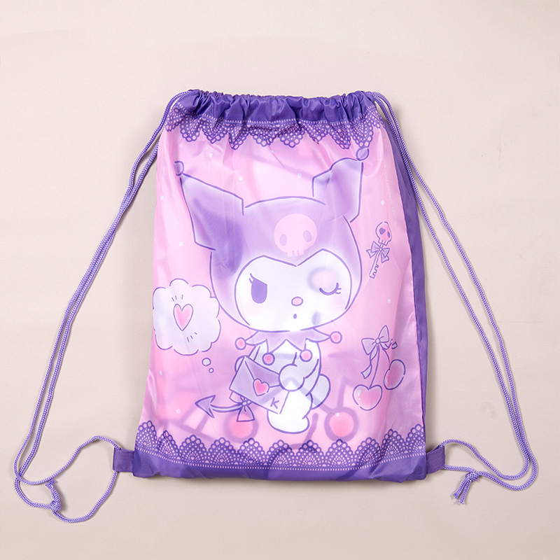 Toalla de Playa 70x140 cm + Bolso / Kuromi Carta - Mashini - Imagen 3